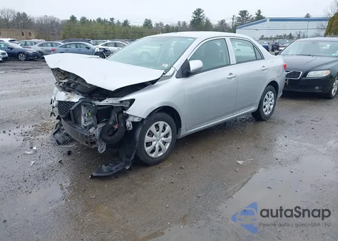 2010 Toyota Corolla Le z USA, uszkodzony, nr VIN 2T1BU4EE3AC312992